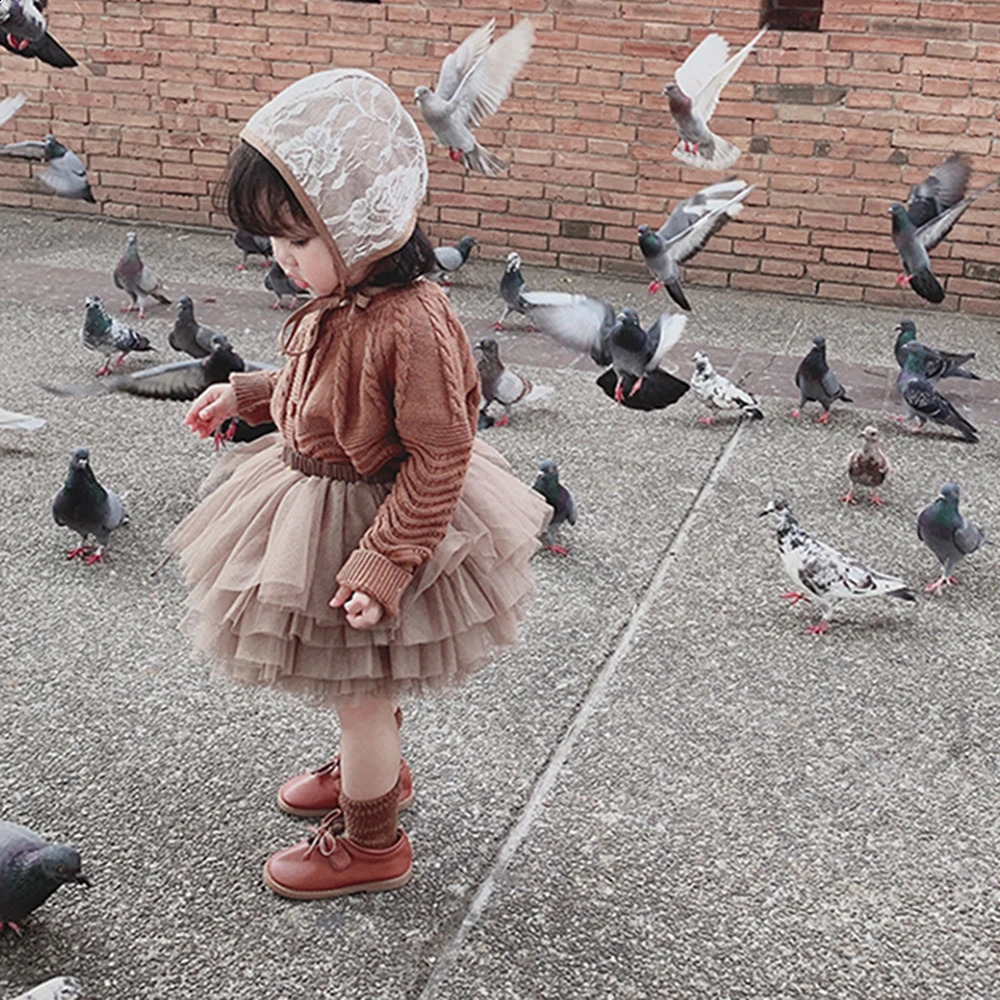 Little Skirts Black Fluffy Toddler Chiffon Princess Ball Dress Pettiskart Ballet Childrens PartyBirthday Skiing 17T 250312