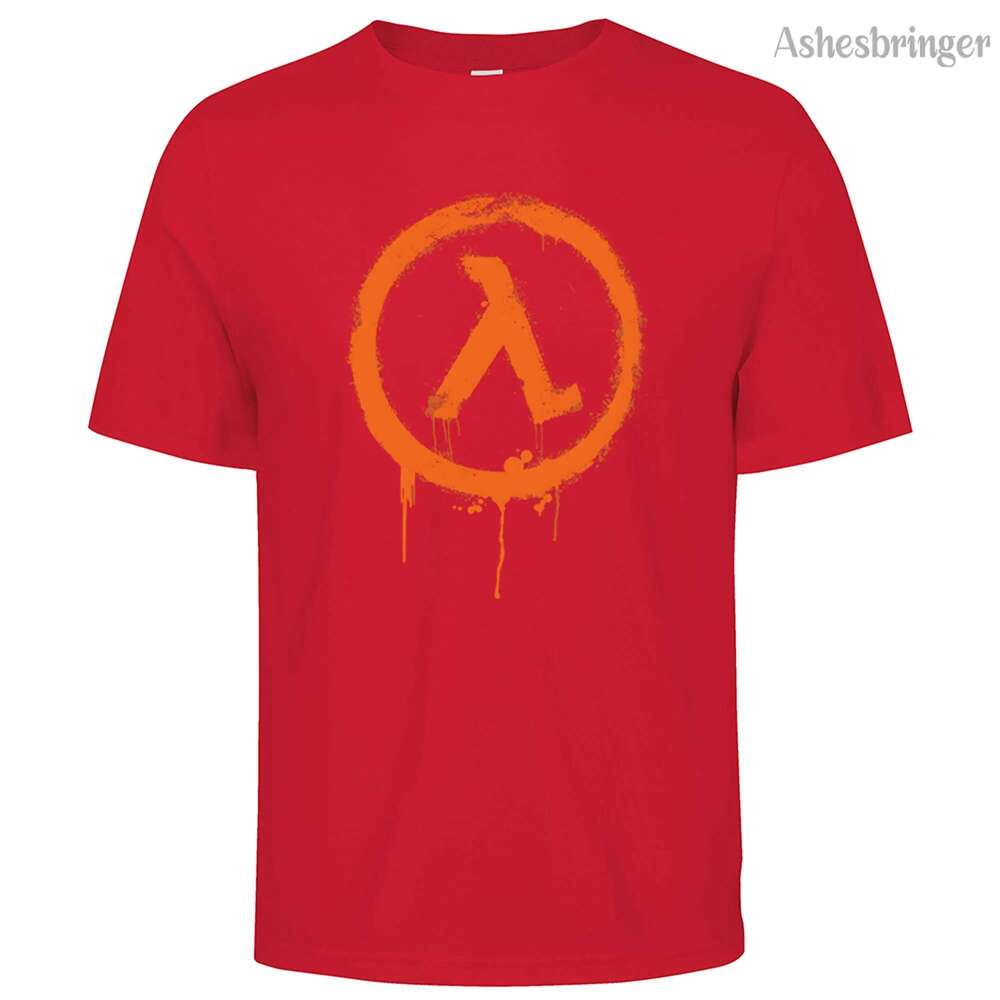 Men s Cotton Round Neck Half Life Printed Pattern T shirt Street Casual Style and Women Top