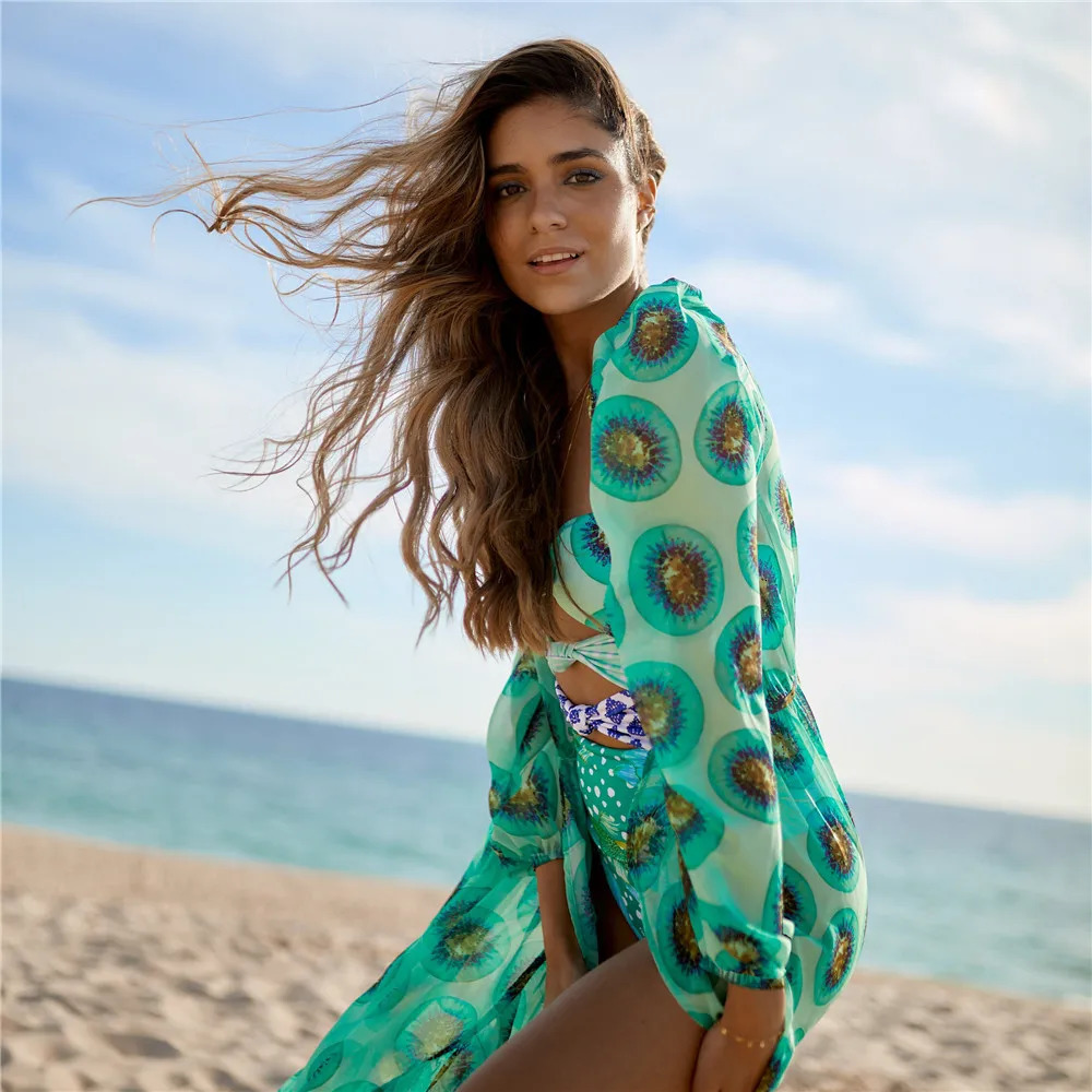 ly arrived VNeck onepiece swimsuit sexy floral print womens beach set 250327