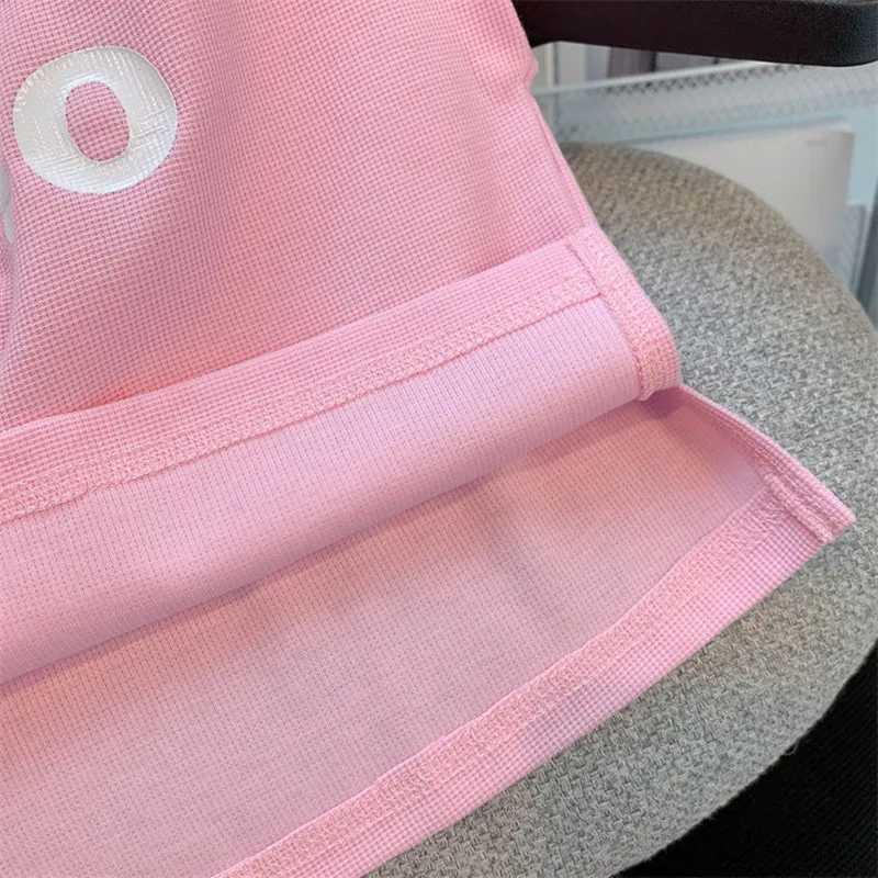 Girls clothing set summer childrens short sleeved set teenage girls letter T-shirt shorts sportswear setT250327