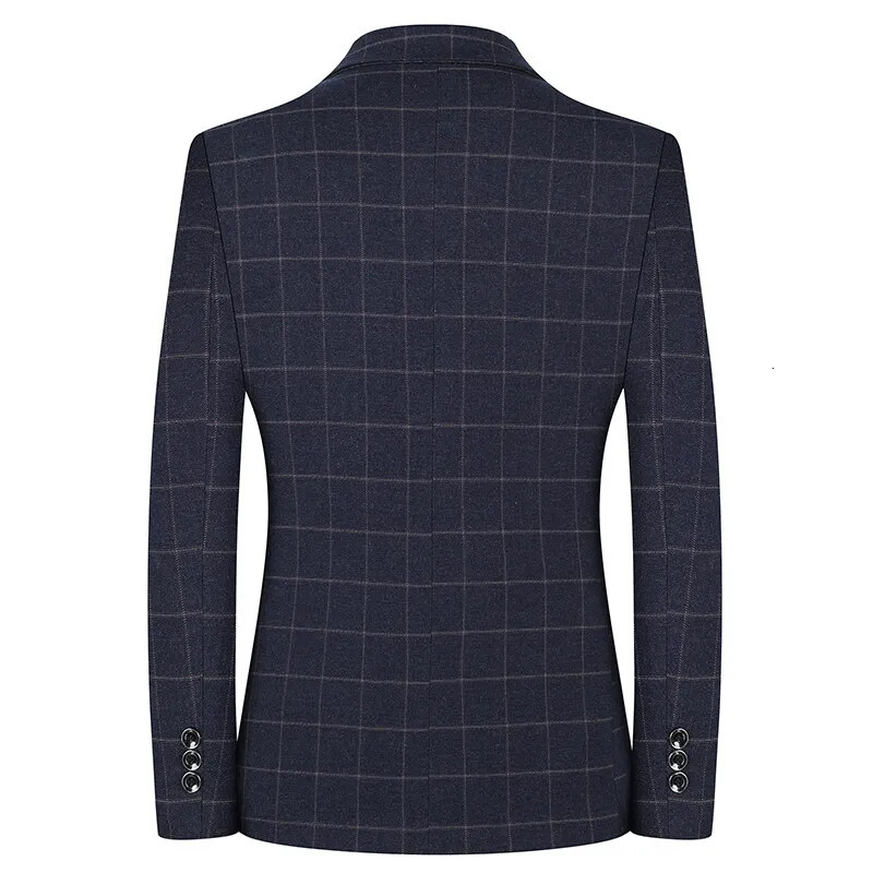 spring and autumn outerwear for middleaged elderly slim casual handmade clothing boutique mens suit 250326