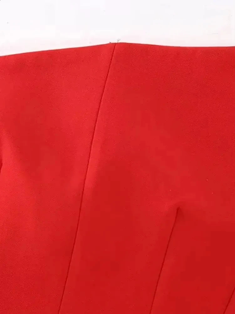 TRZA-Womens Asymmetrical Bustier Tops Sexy Backless Side Zipper Female Camis Fashion 250325