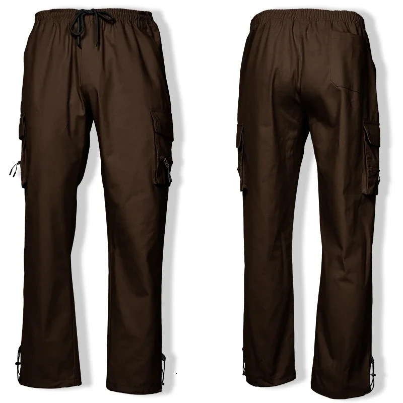 Mens cargo pants for spring and summer work 8 colors sizes S to 3XL mens autumn Trouser casual climbing jogging sports 250327