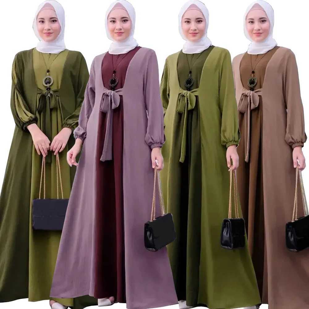 Turkey Arabic Muslim Women Abayas Long Maxi Dress Dubai Saudi Kaftan Islam Party Gown Ramadan Kaftan Modest Caftan Robe Vestidos X2505141