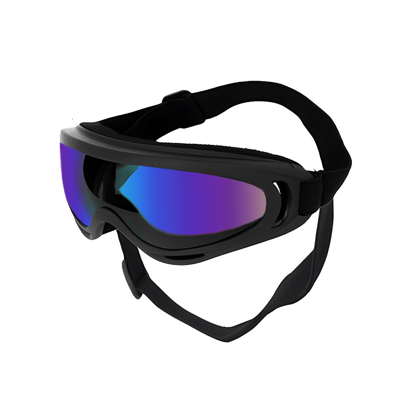 Pet Protective Glasses Elastic Strap Adjustable Fit Large Dog Goggles Headwear Outdoor Windproof Sunglasses