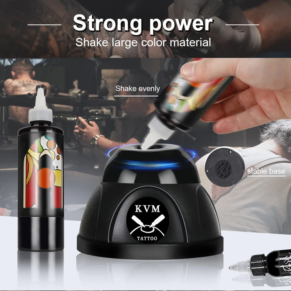 Mini Vortex Shaker Tattoo Ink Nails Polish Mixed Shaker 7000RPM vortex mixer Non-slip Base Tattoo Ink Stirrer tattoo supplies 250322
