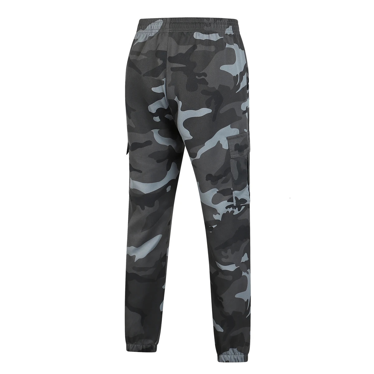 Sports Jogger Mens Large Cargo Pants Gym Trouser Camo Multi Pocket Military Full Length XXS3XL 250327