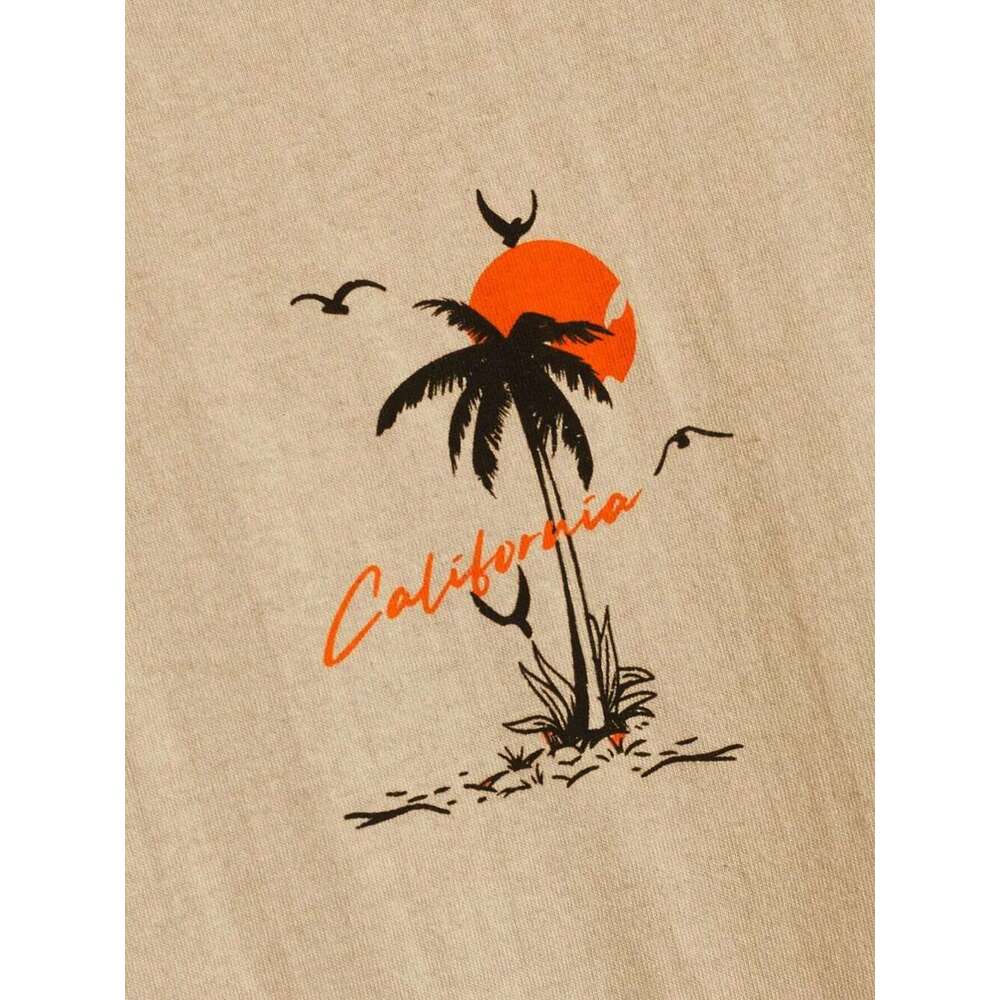 Men s summer cotton T shirt loose and fashionable suitable for sweating oversized top