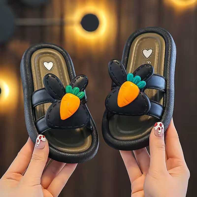 Slipper Summer flat bow slippers for parent-child wear non slip slippers beach shoes S25326