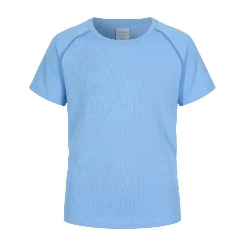Ddmyshoesvip Children Boys Girls Quick Dry T Sh Childrenirt Short Sleeve Gym Running Moisture Wicking Round Neck Shirts Training Sport Tops