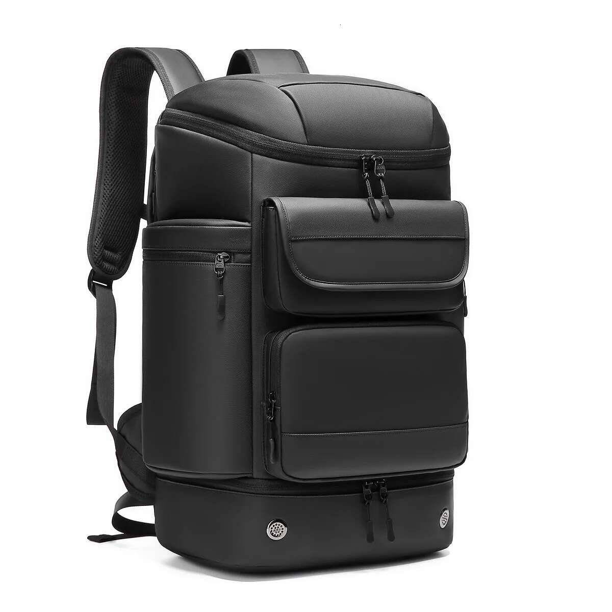 Large Capacity 50L Men Travel Outdoors Trekking Waterproof 16 Inch Business Laptop Backpack With Shoe Bag