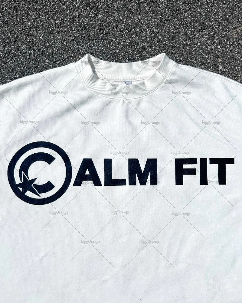 European and American Street Summer Shortsleeved Oversized Loose Cotton Tshirt with Graphic Print Casual Versatile Tops Men 250318