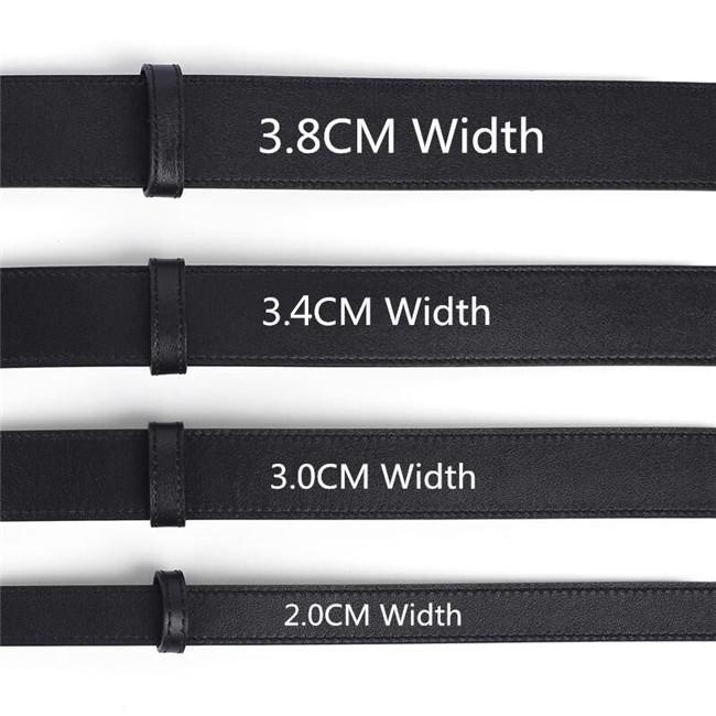 Designer Belts Men Luxury Fashion Belt for women Casual Letter Smooth Buckle Belts Width 2.0cm 2.8cm 3.4cm 3.8cm