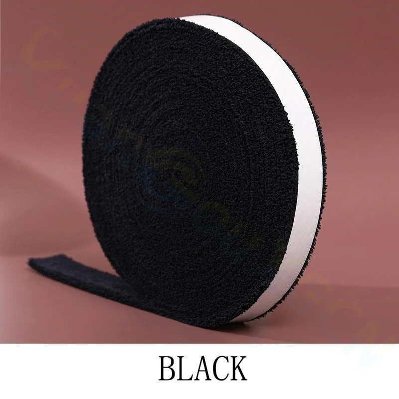 10m Towel Grip Tape Tennis Overgrips Anti-skid Sweat tape Absorbed Badminton racket OverGrip Fishing Skidproof Sweat Band grip 250326