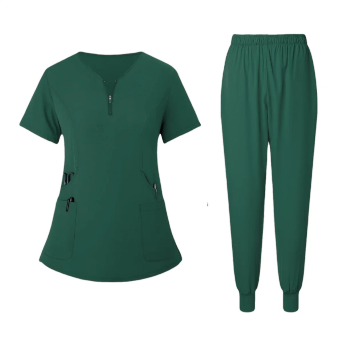 Care Beauty Salon Work Clothes Clinical ScrubPants Hydrotherapy Doctor Tuning Set Uniform Female Scrub 250326