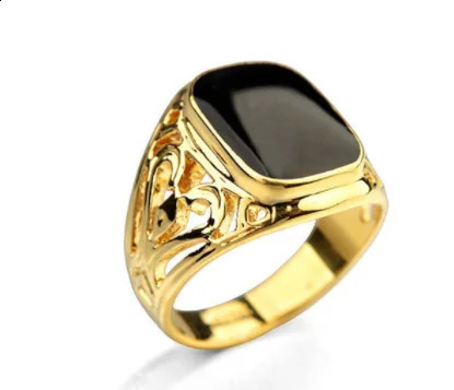 Europe and America Oil Dripping High Quality Mens and Womens Rings Fashion Personality Simple Party Jewelry Wholesale 250326