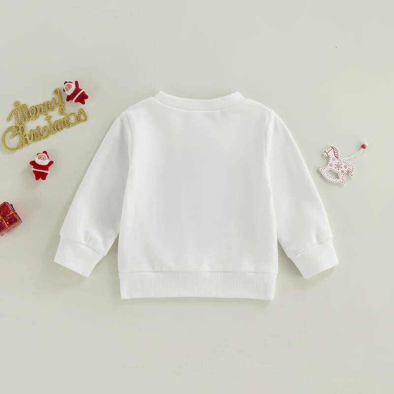 Ddmyshoesvip Cute Infant Girl Winter Holiday Sweater Cozy Knit Pullover With Festive Santa Hat Design And Warm Long Sleeves