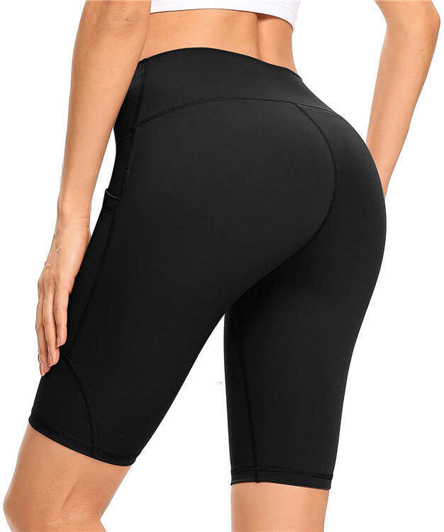 Women Yoga Pants New Solid High Waist Yoga Shorts Safety Women S Pants Underpants YJ