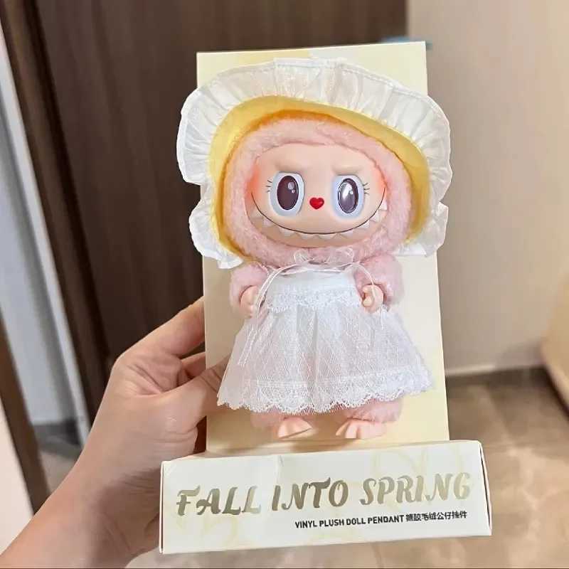 Labubu The Monsters Box Mokoko Spring Flowers Sweetheart Series Labubu Vinyl Doll Pendant Keychain Ornament Gift X250327