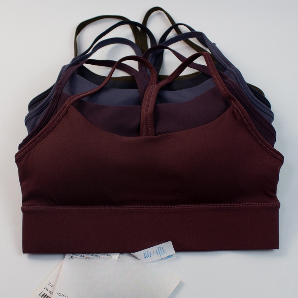 Yoga Suit Y Women Sports And Fitness Double Sided Brushed Tight Fitting Slim Strap Back Suspender Bra Vest