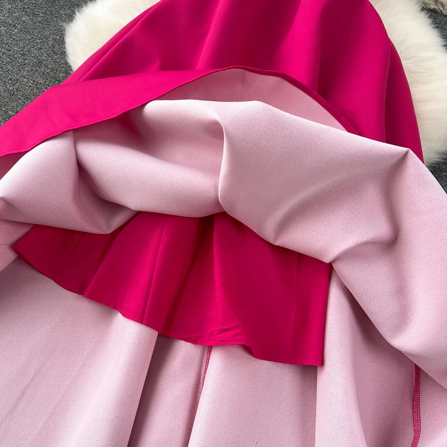 Elegant Sweet High Waist V-Neck Rhie Sleeveless Dress Vacation Slim Women Summer Party Hip Wrap Dresses