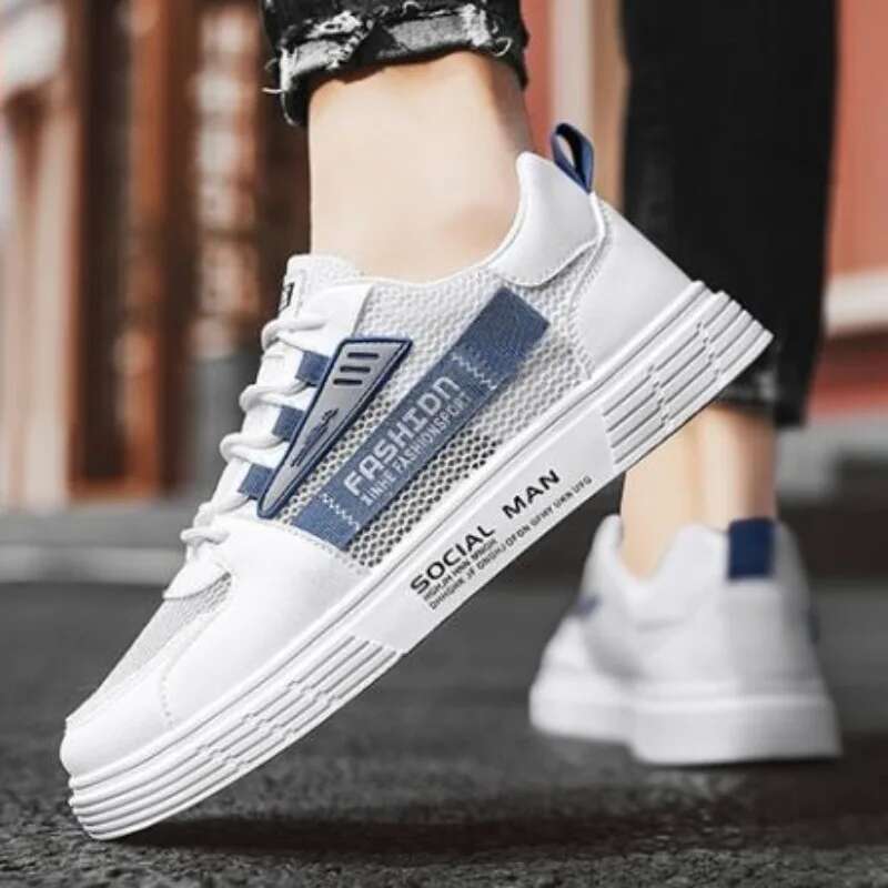 Summer Men Casual Sneakers Outdoor Breathable Comfortable Air Cushion Running Student Boards Shoes Hot Sale Versatile