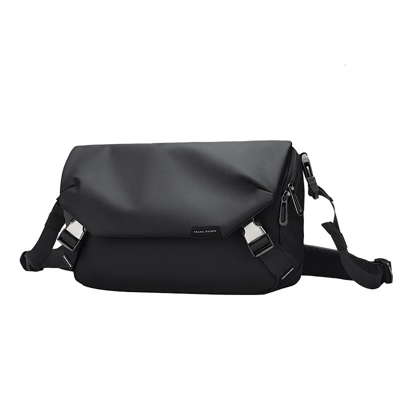 MarkRyden Harvey Leather waterproof multifunctional messenger bag canvas mens cross business laptop 250326