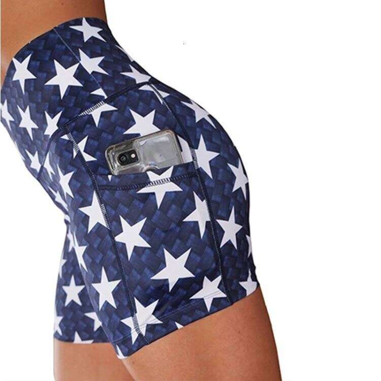 Women Yoga Pants New Patchwork Women S Yoga Pants Casual Sports Printed Three Part Leggings YJ