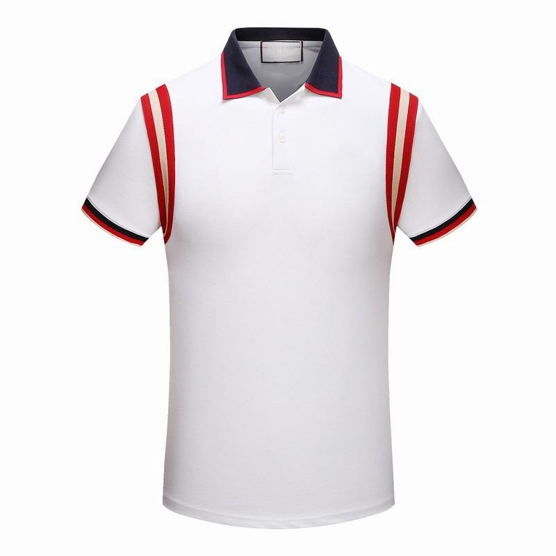 Mens Polos Shirts For Man High Street Embroidery Fashionable Luxury Printing Clothes Cottom Clothing Tees K