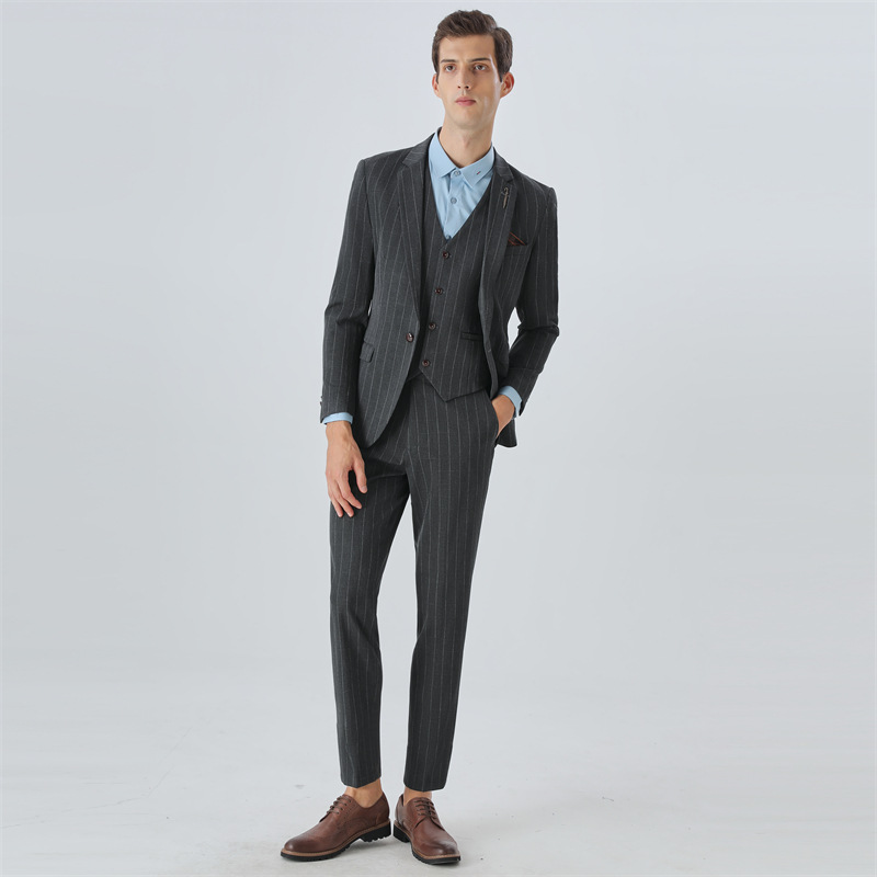 H656 Men's suits formal business casual fashion Korean style