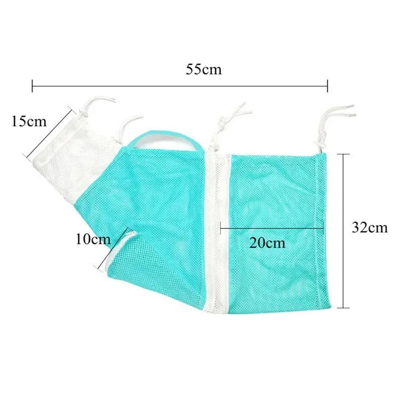 Cat Grooming Shower Bag Mesh Polyester Wash Mesh Bags Adjustable Cats Restraint Bag Prevent Scratching For Bathing Nail Trimming 250326