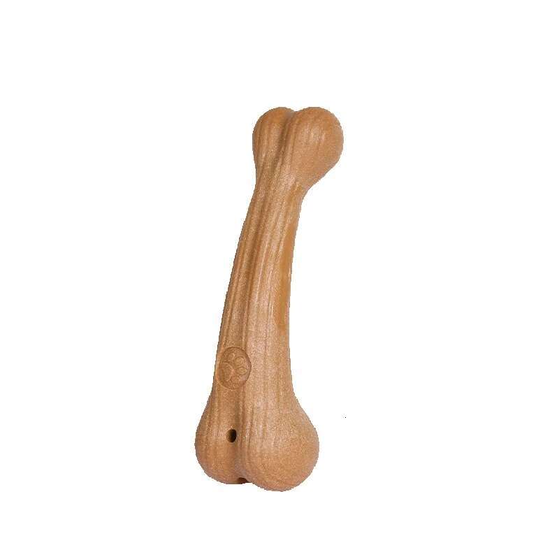 New Creative Pet Toy Dog Bone Anti Bite Teeth Cleaning Natural Pine Chewing and Grinding Rod Amazon Wholesale