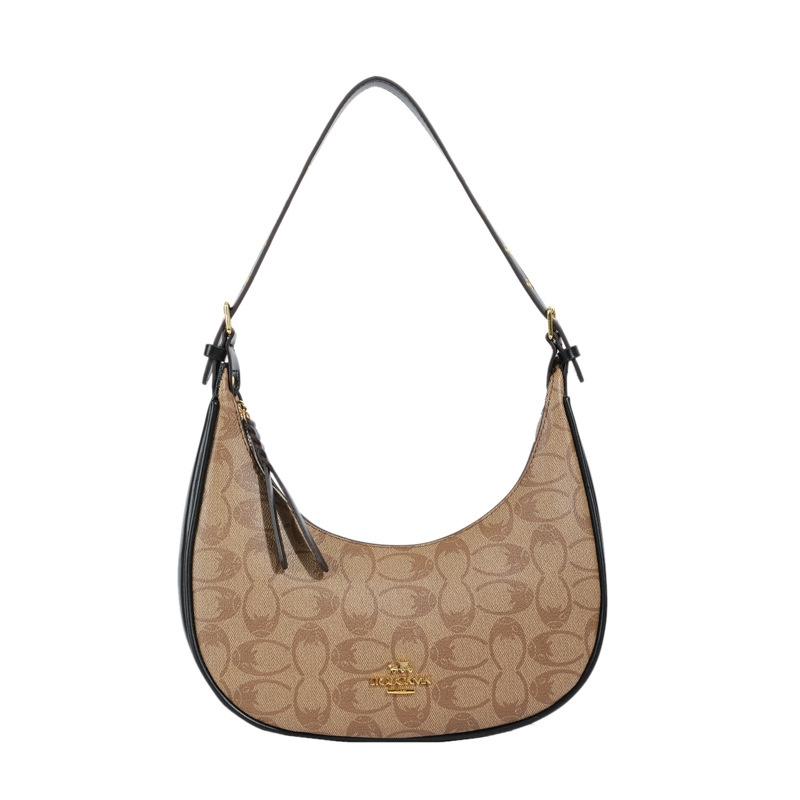 Free shipping 2025 New Designer bag Fashion Fashion print temperament Underarm bag Single shoulder crossbody bag for women