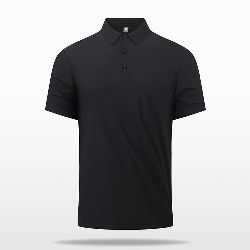 Summer Mens Outdoor Sports and Leisure Polo Shirt High Quality Comfortable Breathable Golf Sports and Fitness T-shirt 250327