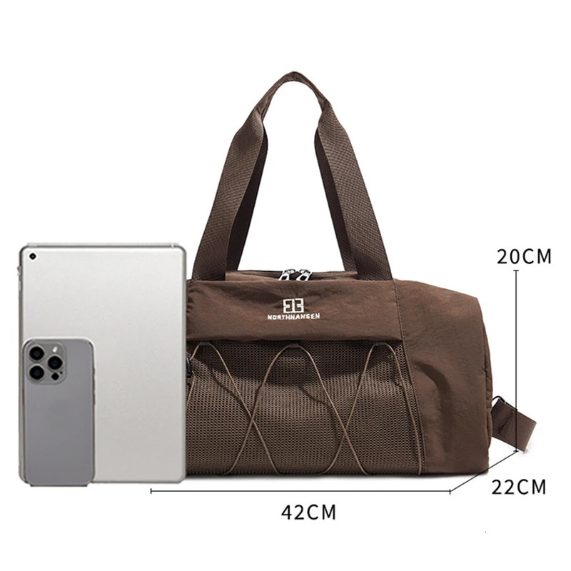 Sport Gym Handbag Waterproof Swimming Shoulder Bag Large Capacity Exercise Training Daypack Lightweight Fitness Yoga Tote pack 250326