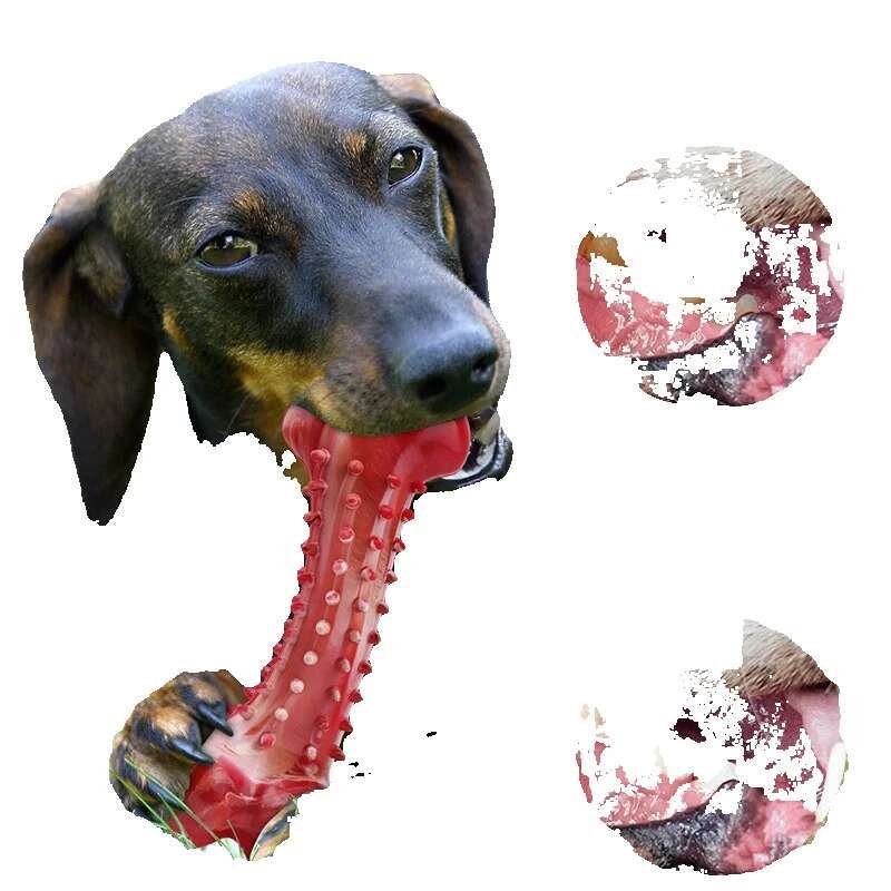 customized vinyl pet toys dog bones dog toys bite resistant teeth cleaning chewing and grinding sticks amazon