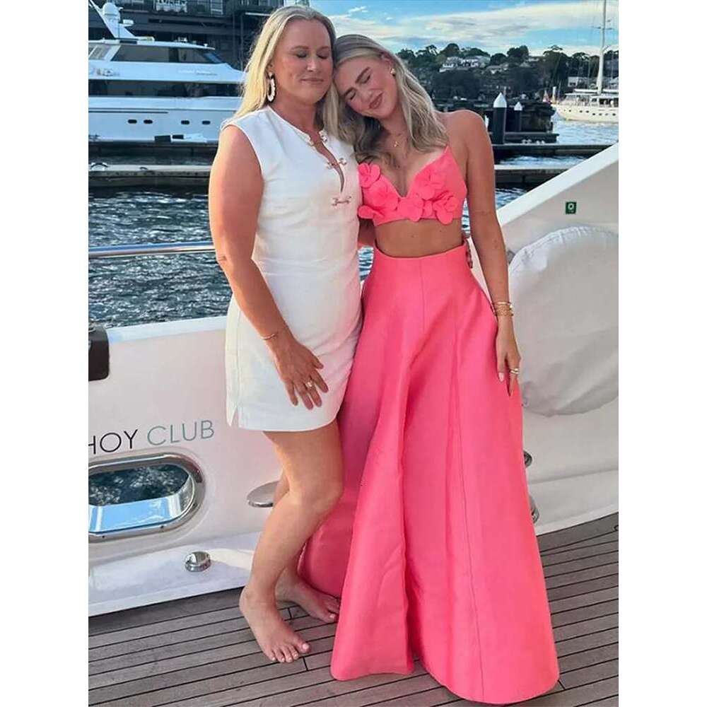 Women's Coat Elegant 3D Wer Vest Skirts Set Women Sexy V Neck Sg Top A E Maxi Skirt Suit Female New Party Club Evening Outfits