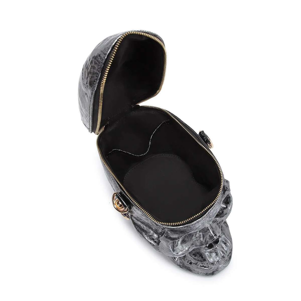 2025 New Popular Halloween Women's Crossbody Personalized Skull Three-Dimensional Special-Shaped Bag