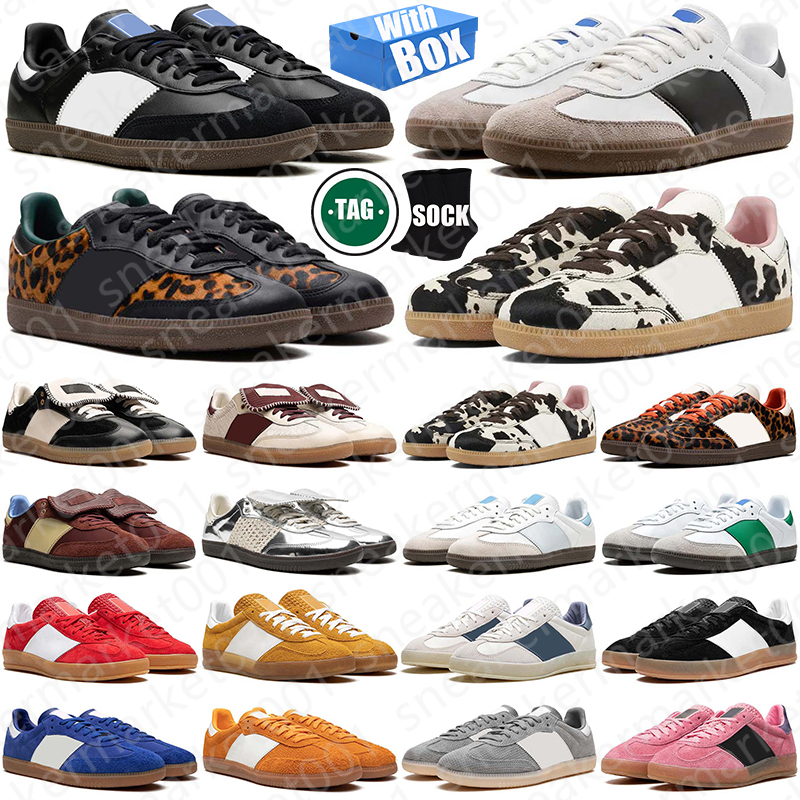 Free Shipping With Box OG sambaas Gazells Designer sambad sambaa sneakers Shoes indoor chaussure for mens womens trainers scarpe Plate-forme luxury discount