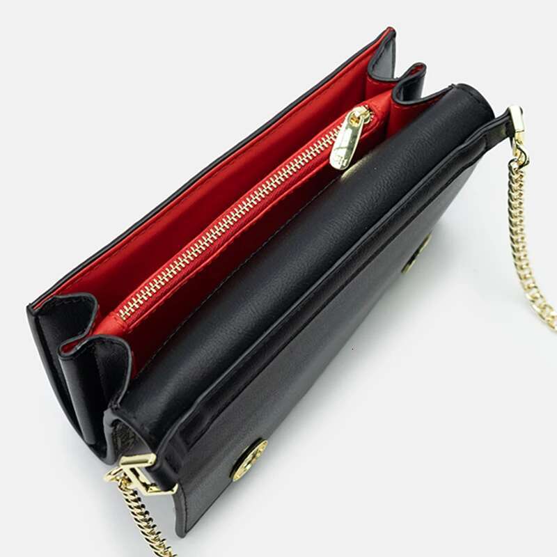 CH Monogram Print Design Light Evening Bag Niche Elegant Fashion Unique Ladies Crossbody With Gift