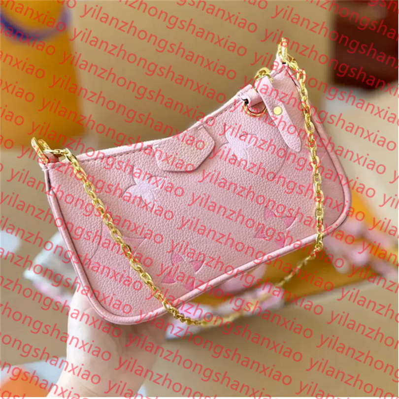 New Designer Bag Women Crossbody Shoulder Bags Chain Wallet Lady Easy Pouch on Strap Purse Letters Flower Stripes Handbags