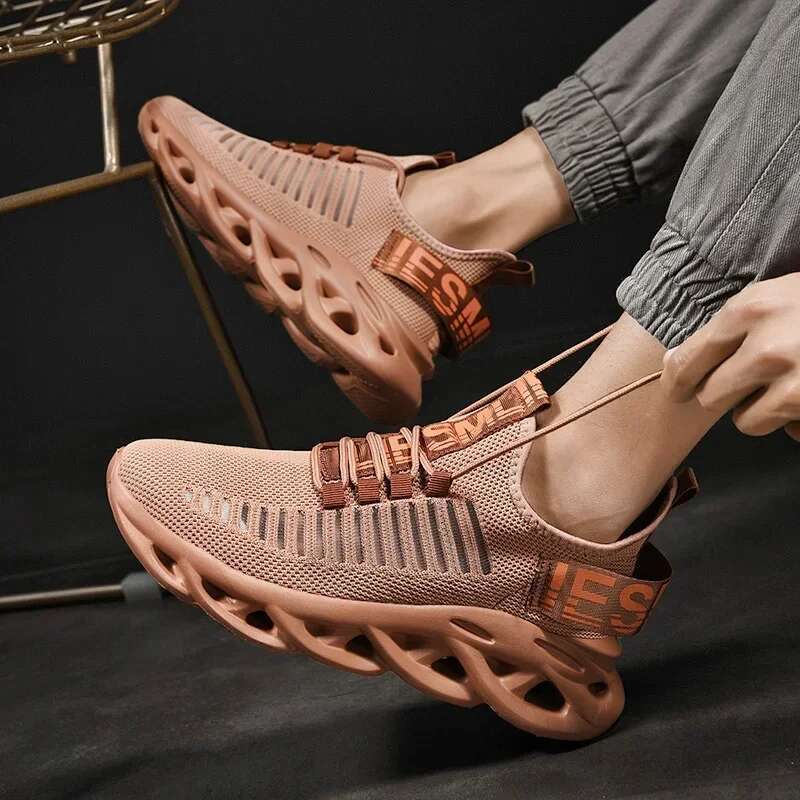 New Comfortable Breathable Running For Men Mesh Tenis Sport Shoes Wag Sneakers Lightweight Athletic