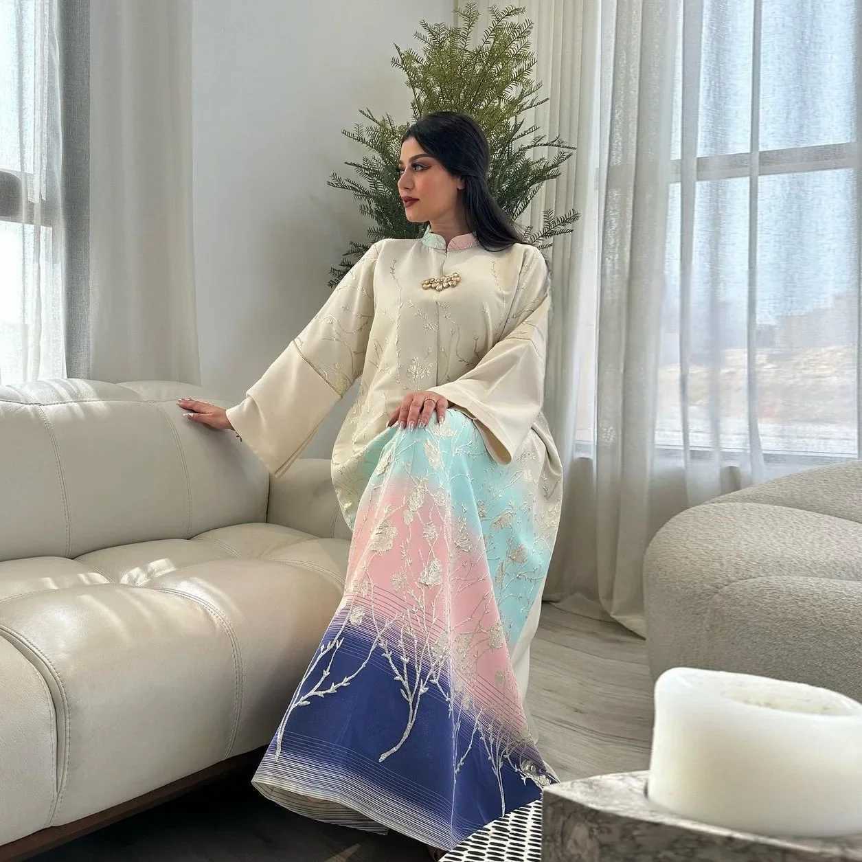 Ramadan Eid Abaya Dubai Turkey Muslim Hijab Long Dress Islamic Clothing African Dresses For Women Robe Musulmane Djellaba Femme X250514