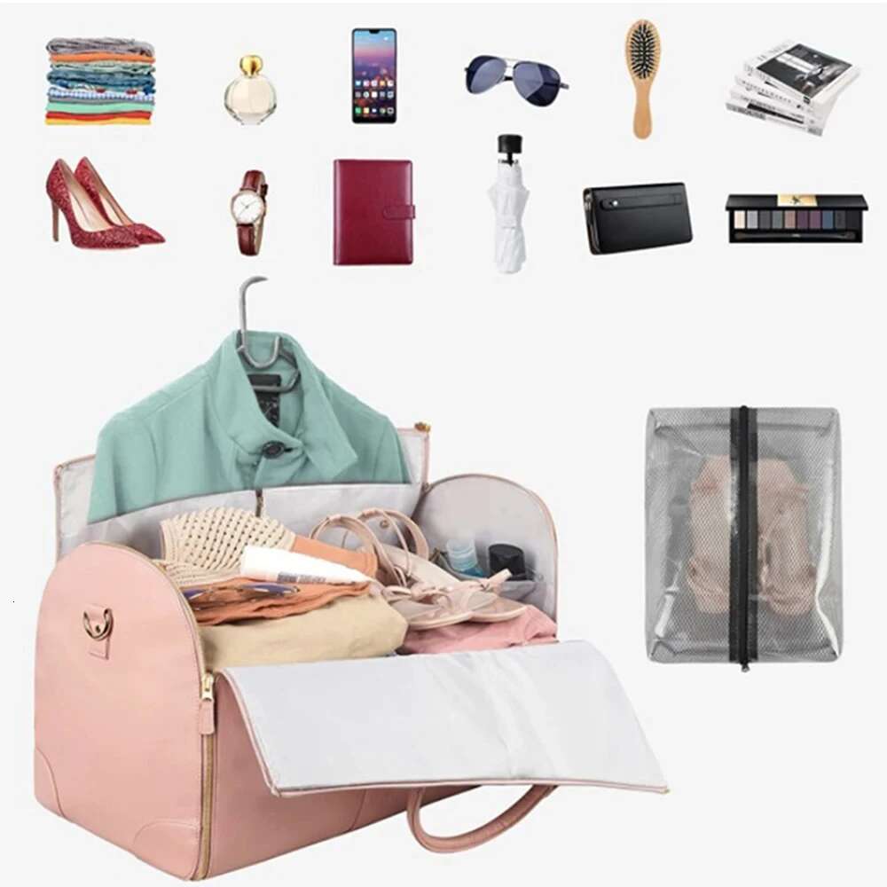 Buylor Foldable Luggage Waterproof Clothes Handbag Large Capacity Travel Luggage Women's Designer Handbag Outdoor Carnival Bag Fitness Bag