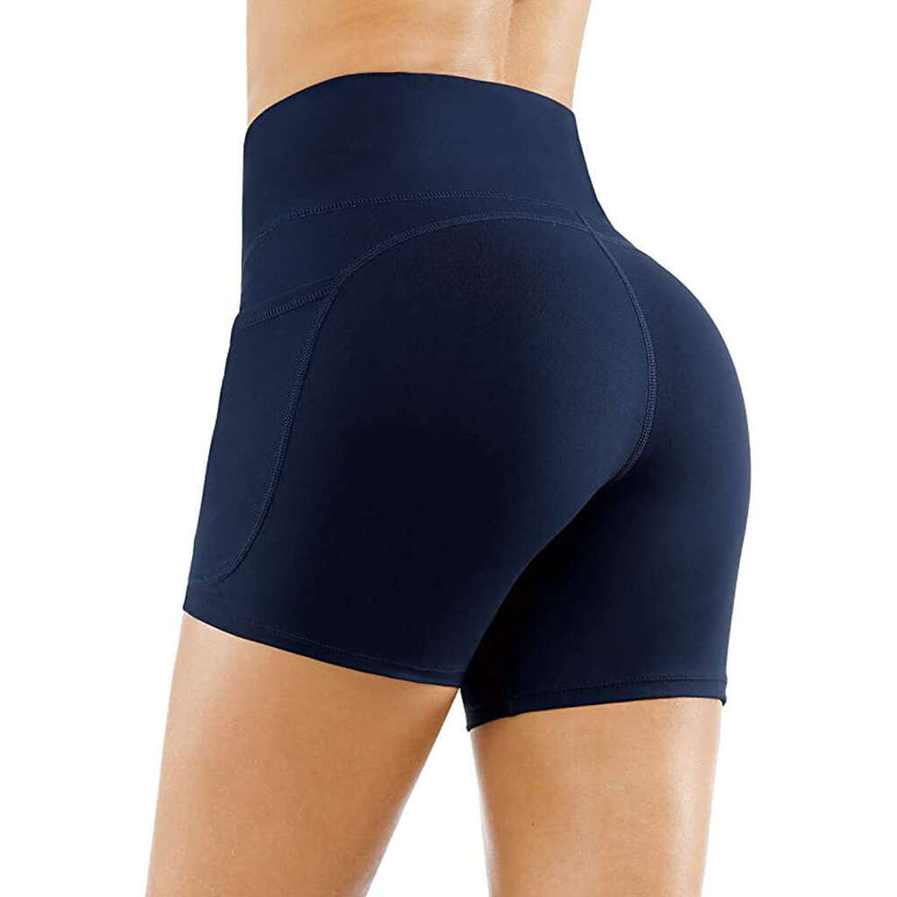 Women Yoga Pants New Women S Yoga Fitness Running Tight Shorts Leggings Pocket Pants YJ