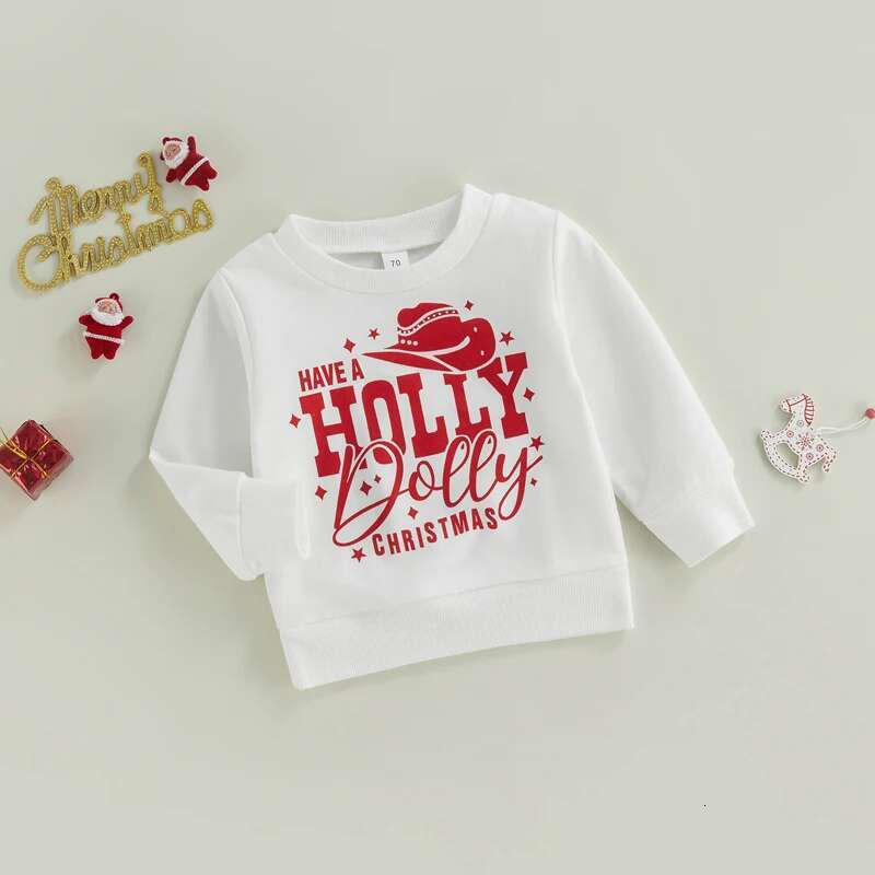 Ddmyshoesvip Cute Infant Girl Winter Holiday Sweater Cozy Knit Pullover With Festive Santa Hat Design And Warm Long Sleeves
