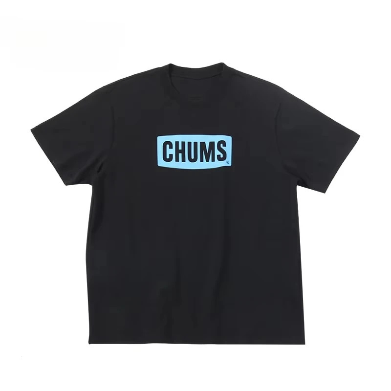 What should I do with 24SS CHUMS camping Tshirt to Chums retro letter printing daily 250327