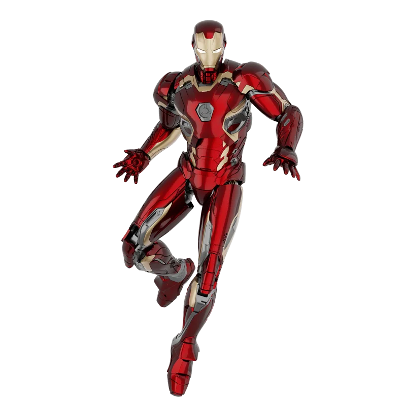 New Fondjoy Iron Man Mk45 Assembled Model Action Figure 1/12 Avengers 2 Movie Tony Stark Iron Man Model Collectible Model PVC Model Toys Boys Birthday