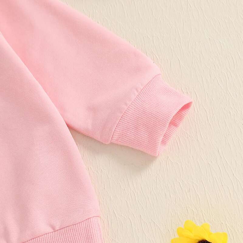 Ddmyshoesvip Girls Heart Print Sweatshirt With Long Sleeves Cozy Pullover Autumn Adorable Toddler Top For Cute Fall Outfit