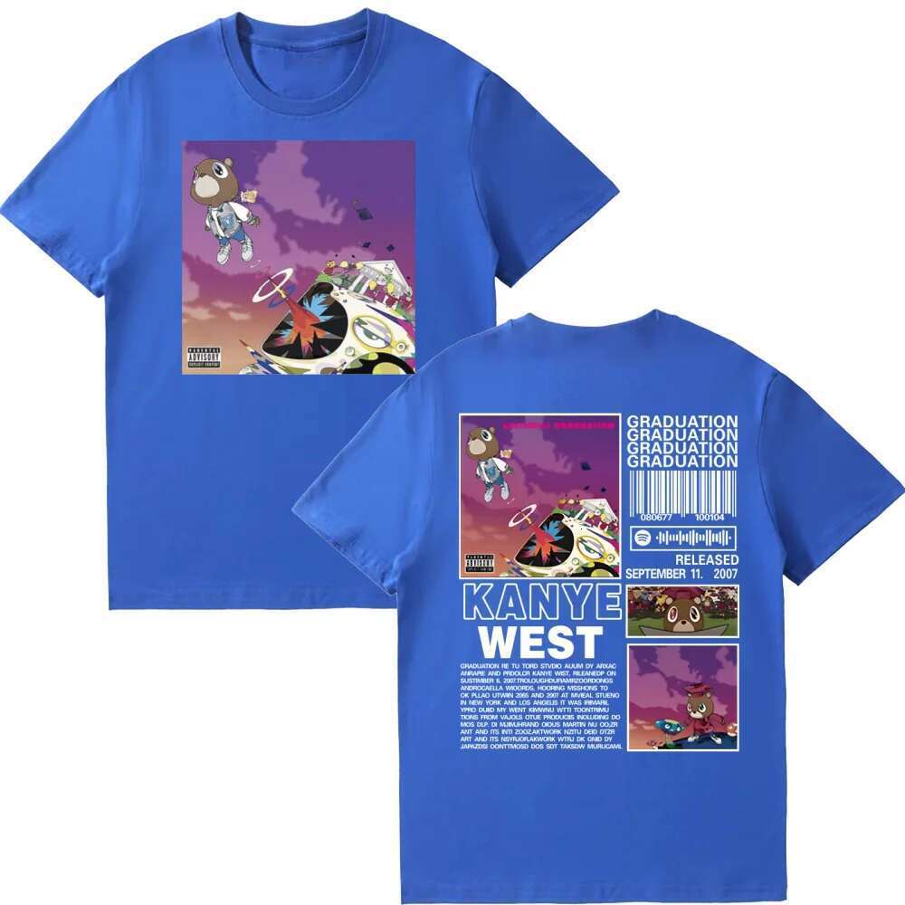 Fashionable men s summer new fashionable casual sports top breathable round neck short sleeved T shirt cute and interesting pattern design